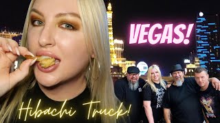 LATE NIGHT EATS- Best HIBACHI Food Truck + Spend the Weekend with a VEGAS LOCAL