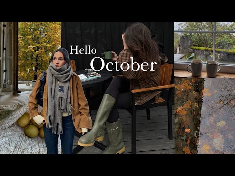 Hello October 🕯️ a cosy solo date day in london, slow rest day 