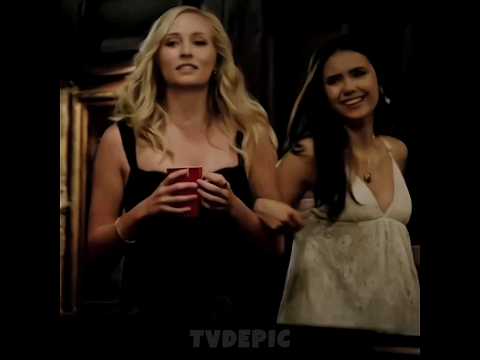 Elena and Caroline #thevampirediaries #tvd #elenagilbert #carolineforbes #edit