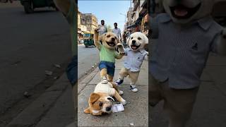 Poor puppy's money snatched by rich puppies, poor puppy's heart broken💔🥺#thepuppysquest