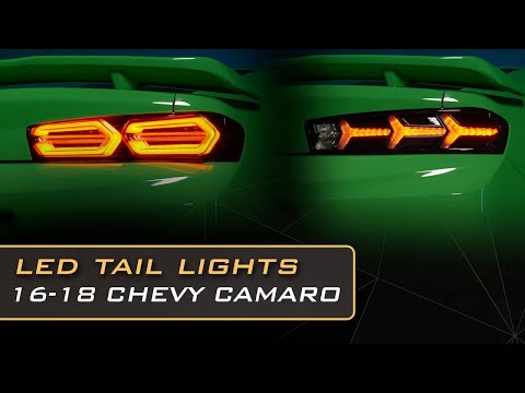 Two Must Have LED Tail Light Upgrades for Your 16-18 Chevrolet Camaro From Morimoto