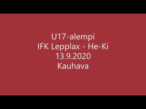 U17 alempi, IFK Lepplax - He-Ki, 13.9.2020 Kauhava