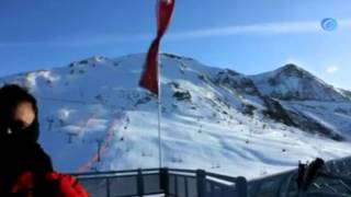 preview picture of video 'Rescatados cerca de un millar de esquiadores de la estación de Panticosa'