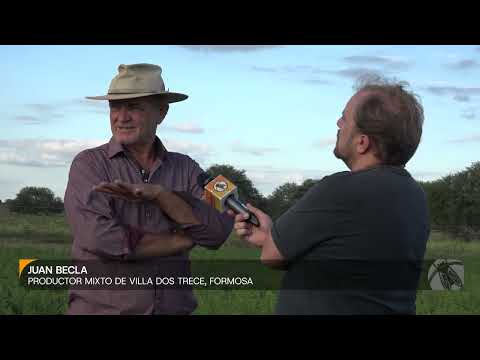 Juan Becla, productor mixto de Villa Dos Trece, Formosa
