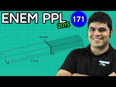 ENEM PPL 2015 Math #36 - Units of Length Measurement (with a catch)