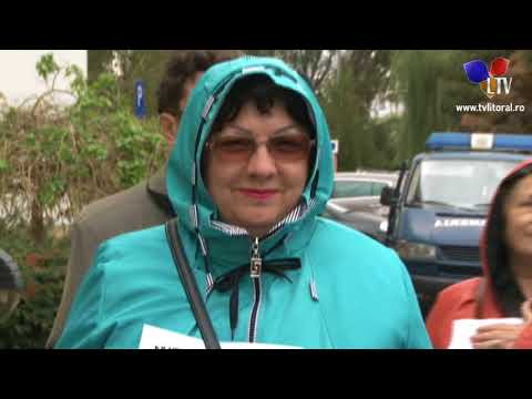 Protest în fața prefecturii Constanța - Litoral TV