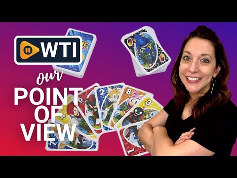 UNO Sonic The Hedgehog Card Game - WTI product video review