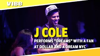 J Cole Performs &quot;Dreams&quot; At His Dollar and A Dream NYC Show