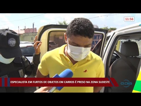 Especialista em furto de objetos em carros é preso na zona sudeste 04 03 2021