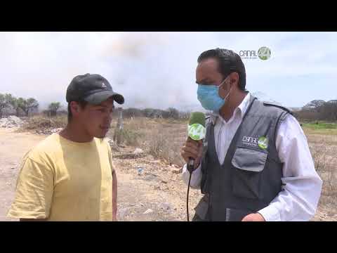 Vecinos de Tonalá y El Salto cercanos al vertedero Los Laureles soportan el olor a quemado