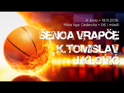 Senoa/Vrapče - K.Tomislav/J.Klović // Mala liga Cedevita // 06 i mlađi // 4. kolo // 19.11.2016.