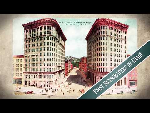 Salt Lake City History Minute - The Newhouse and Boston Buildings