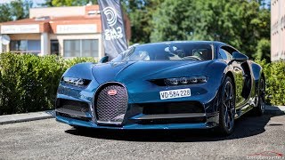 $4 MILLION Full Carbon Bugatti Chiron - Crazy Fast Accelerations !