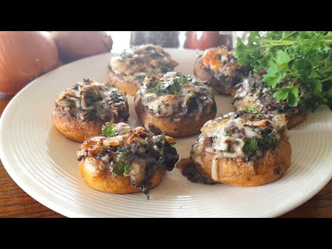 Pieczarki faszerowane/ 840 kalorii