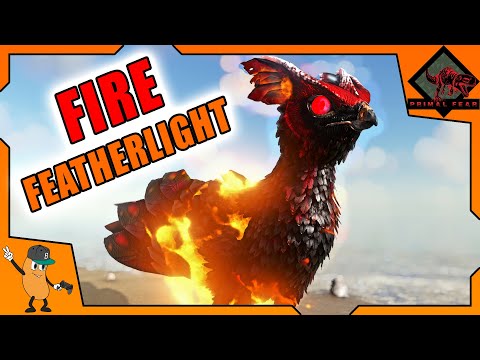 TAMING FIRE FEATHERLIGHT THEN ALPHA REAPER DESTROYS BASE | Primal Fear | Ark Olympus | EP5