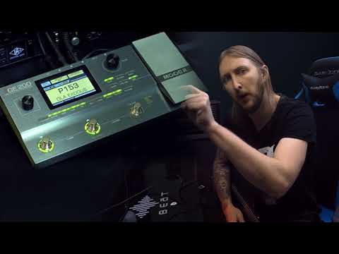 SO SMALL... - Mooer GE200 Multi effect and Amp modeler