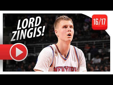 Kristaps Porzingis Full Highlights vs Suns (2016.12.13) - 34 Pts, 8 Reb