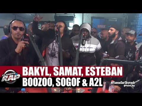 Bakyl, Samat, Esteban, Boozoo, Sogof, A2L en freestyle #PlanèteRap