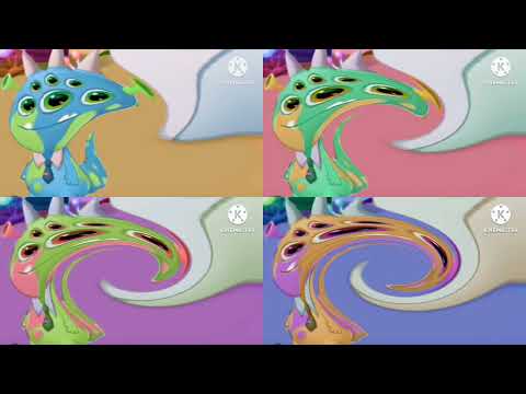 Green Purple Alien Scan Pitch Effects Powers QuadParison