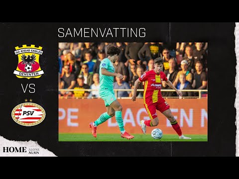 Samenvatting Go Ahead Eagles - PSV (2021/2022)