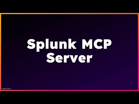 MCP Server on Splunk Cloud Platform Demo