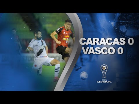Gols e lances de Caracas x Vasco da Gama