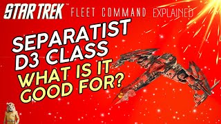 Separatist D3 Class | How to play Star Trek Fleet Command | Outside Views STFC