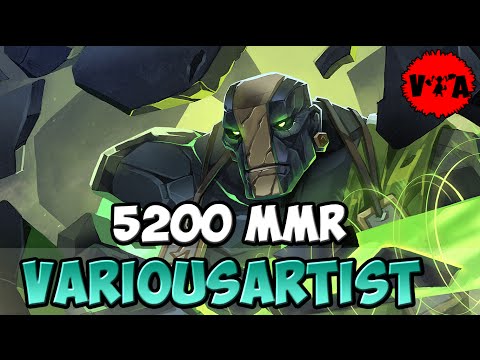Dota 2 - VariousArtist 5200 MMR Plays Earth Spirit vol #1 - Ranked Match