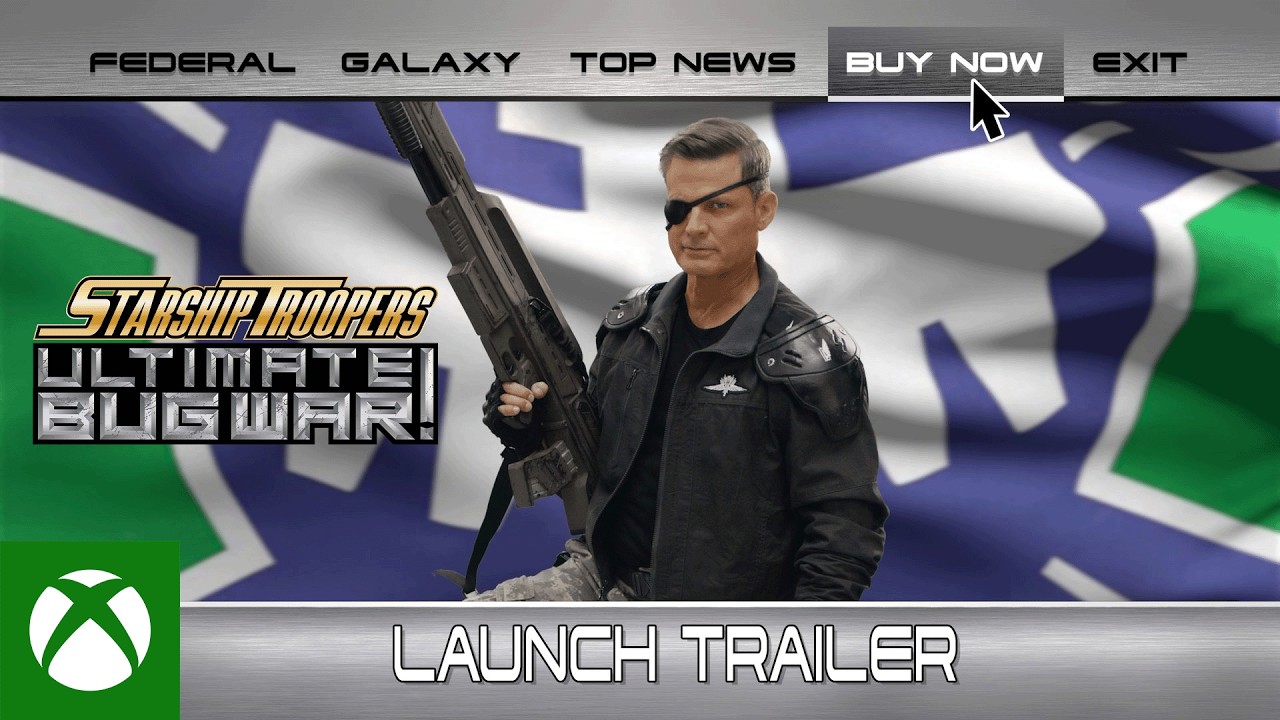 Starship Troopers: Ultimate Bug War! - Launch Trailer