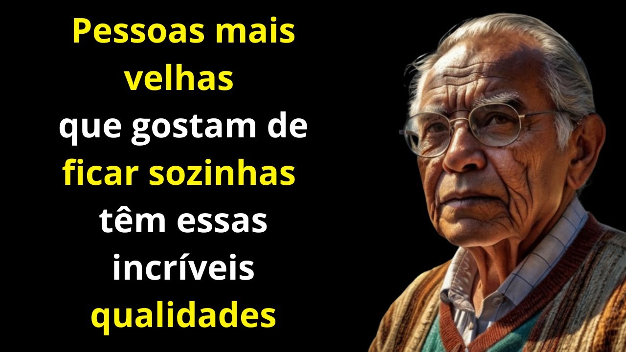 10 QUALIDADES INCRÍVEIS DE PESSOAS MAIS VELHAS QUE GOSTAM DE FICAR SOZINHAS