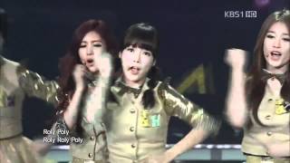 티아라 T-ara(ティアラ) Roly Poly(Live) 20111120
