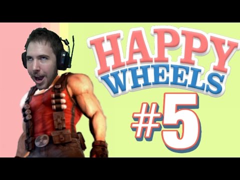 Happy Wheels - Ep 5 - I'VE GOT BALLS OF STEEL