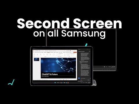 Second Screen on Galaxy Tab S6 lite