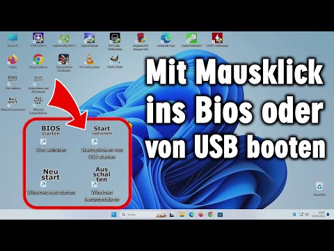 Mit Mausklick ins Bios oder von USB booten - es kann so einfach sein