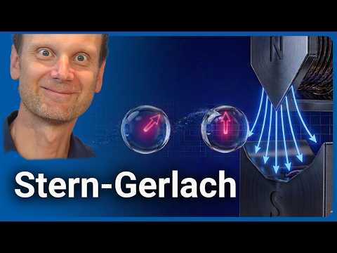 Video Thumbnail: Quanten-Spin • Glücklicher Irrtum im Stern-Gerlach Experiment • vAzS (130) | Josef M. Gaßner
