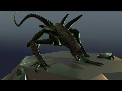 Xenomorph Alien Animation.