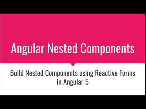 Angular 5 Nested Components
