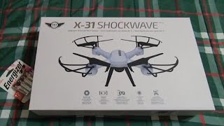Home Depot S-31 Shockwave Drone Review 