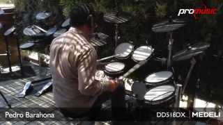 Video thumbnail for Test Bateria Electronica DD518DX Medeli by Promusic TV