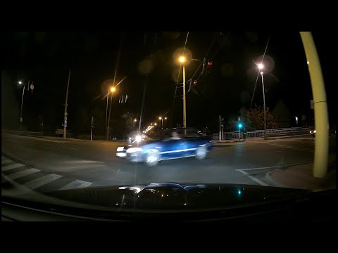 Extrém pirosozás, majdnem baleset Győrben #győrbenközlekedünk