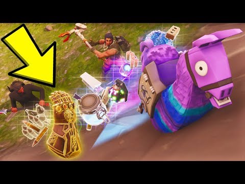 LAMA + GANT DE L'INFINI !! FORTNITE