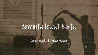 Download lagu Bercinta lewat kata ~Donne maula & Yura Yunita || Lirik lagu mp3 Download lagu Bercinta lewat kata ~Donne maula & Yura Yunita || Lirik lagu mp3