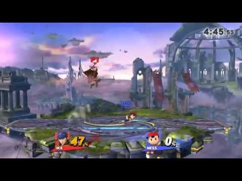 【SSB4】 - END (Ike) vs. Kyuzo (Ness)