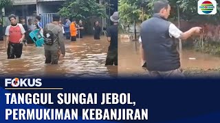 Download lagu Tanggul Anak Sungai Cikeas Jebol, Ratusan Rumah di Gunung Putri Bogor Terendam Banjir | Fokus mp3