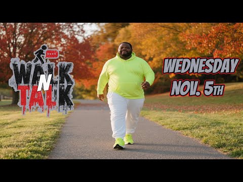Halfway to the Win 💪🏾 | Walk n Talk Morning Motivation | Nov 5, 2025