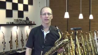 Video thumbnail for Selmer bari sax #243k Low Bb by KB Sax