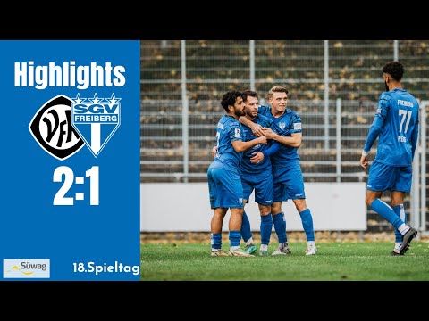 VfR Aalen vs. SGV Freiberg Fußball | 18. Spieltag | Saison 2022-2023 | Highlights