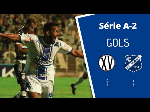 GOLS | XV de Piracicaba 1 x 1 Taubaté - Paulista Série A2 2023