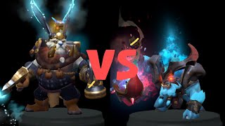 Tusk VS  Spirit breaker (Demo hero mode)
