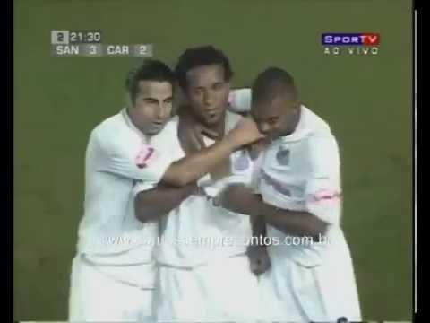 Libertadores 2007 (Octavos Vuelta): Santos (BRA) 3 - 2 Caracas (VEN)